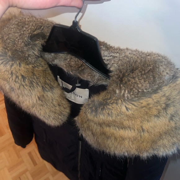 Babaton jacket black parka size smalll - Picture 4 of 6